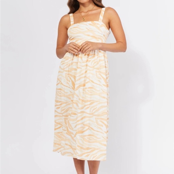 Girl and the Sun - Strappy Lexi Midi Dress size small - Picture 1 of 13